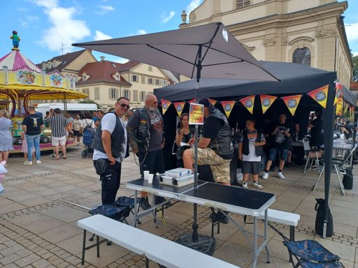 Alles aufgebaut... es kann los gehen